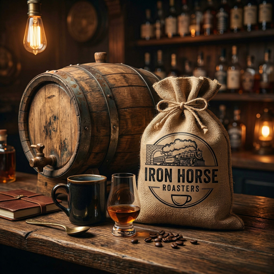Whiskey Barrel Aged Coffee review